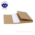 Easy assemble corrugated cardboard shipping book mailer box